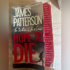 💜 Hope to Die Paperback Book by James Patterson